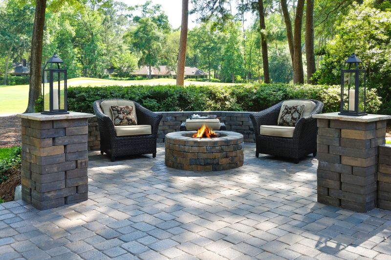Products For Fire Pit Installations in use